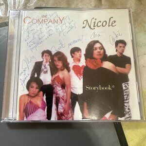 The Company Storybook Autographed Signed CD 2001 Viva Records VR CDS 01 050 Phil